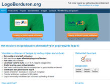 Tablet Screenshot of logoborduren.org